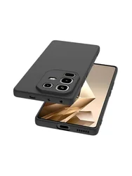 Infinix Note 50X 5G Black Matte Silicone Soft Slim Case for Infinix Note 50X 5G (Black)