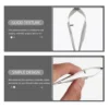 10Pcs Scissors Premium Stainless Steel Titanium Alloy Medical Grade Hospital Supply Ergonomic Handle Small for Eye 6