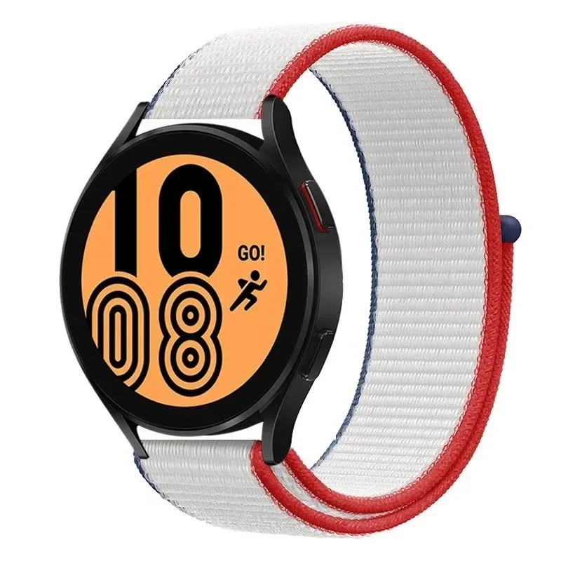 Nylon Sport Loop Bracelet, 22mm/20mm Strap, Universal Smartwatch Band