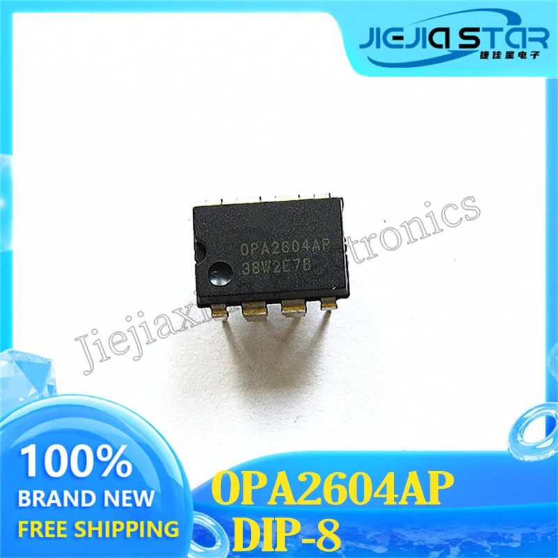 

OPA2604AP OPA2604 Audio Audiophile Dual Op Amp DIP-8 Upgrade NE5532 100% Brand New & Original Electronics ICs