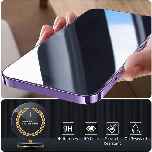 Tempered Glass for iPhone 14 Pro 15 16 17 18 13 12 11 Pro Max Screen Protector for iPhone 15 Pro Mica for iPhone 13 14 Pro Glass - Image 3