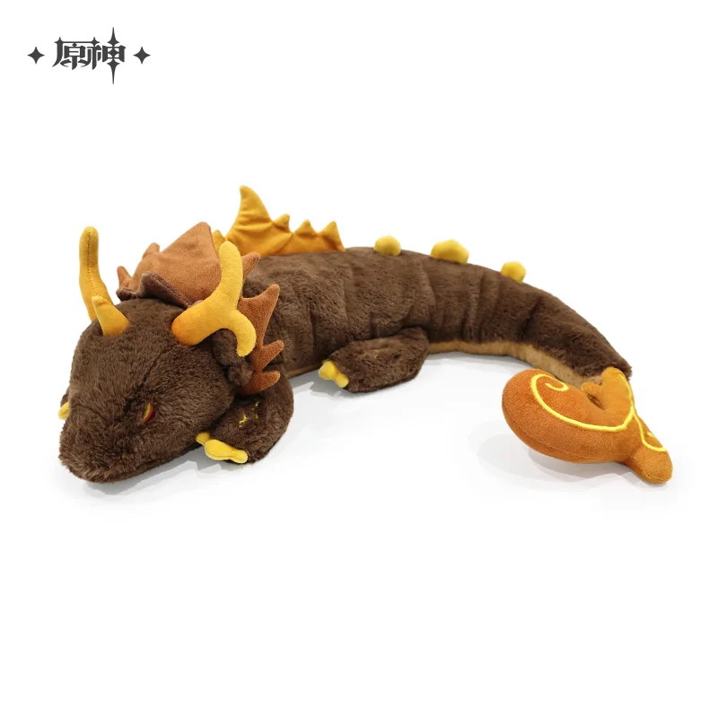 

Genshin Official Dusty Idle Travel Series Xianzu Fa Metamorphosis Plush Pillow Zhongli Peripheral Toys Dolls