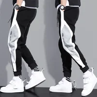 Fashion Sports Pants Man New Spring Large Size Loose Casual Student Sweatpants Men's Straight Training Trousers Joggers