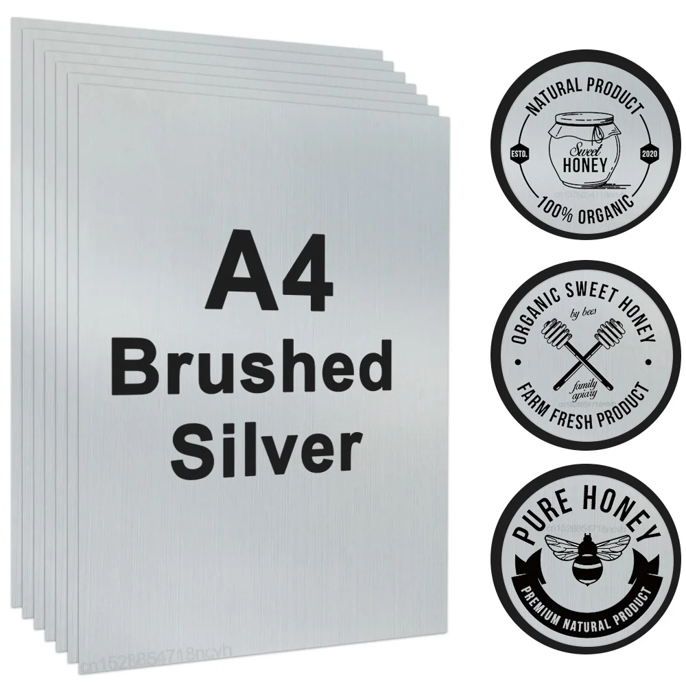 Rub On Folie Für Drucker 20 Blatt Sticker Papier Zum Bedrucken, A4  Selbstklebende Folien Klebefolie Laserdrucker, image size:1000x1000