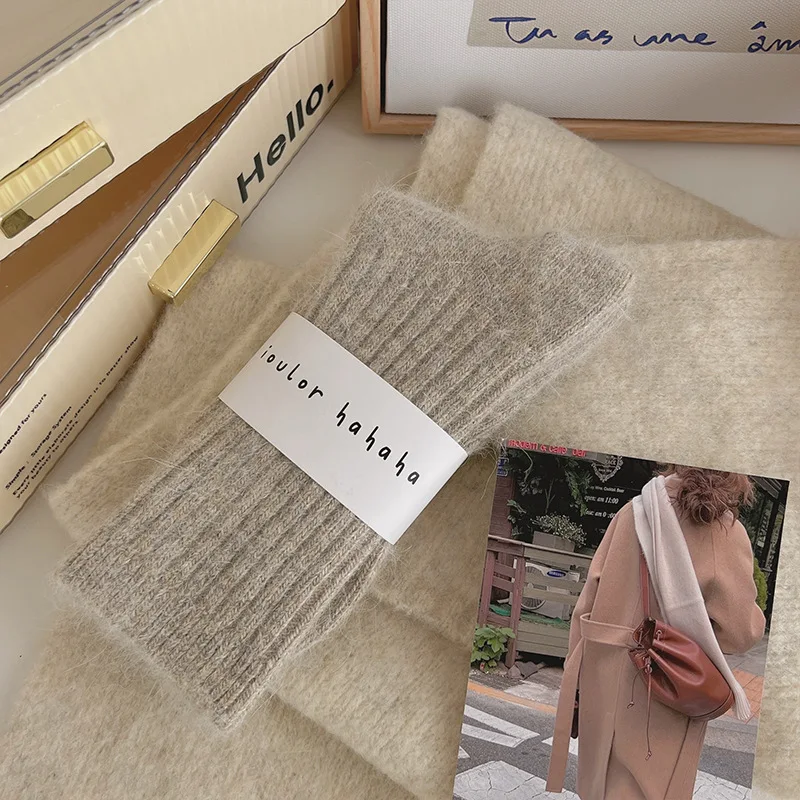 Cozy Women's Cashmere Wool Thermal Winter Socks - Japanese Fashion Harajuku Style