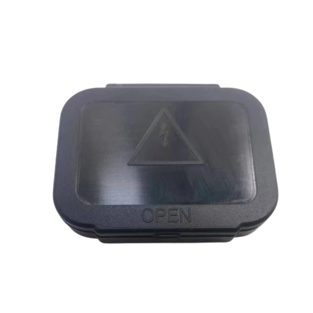 

For Anderson Socket Panel Bracket Cover 50A Black Socket Bracket Cover FOR Anderson Flush For Caravans Plug Silver-plated Copper