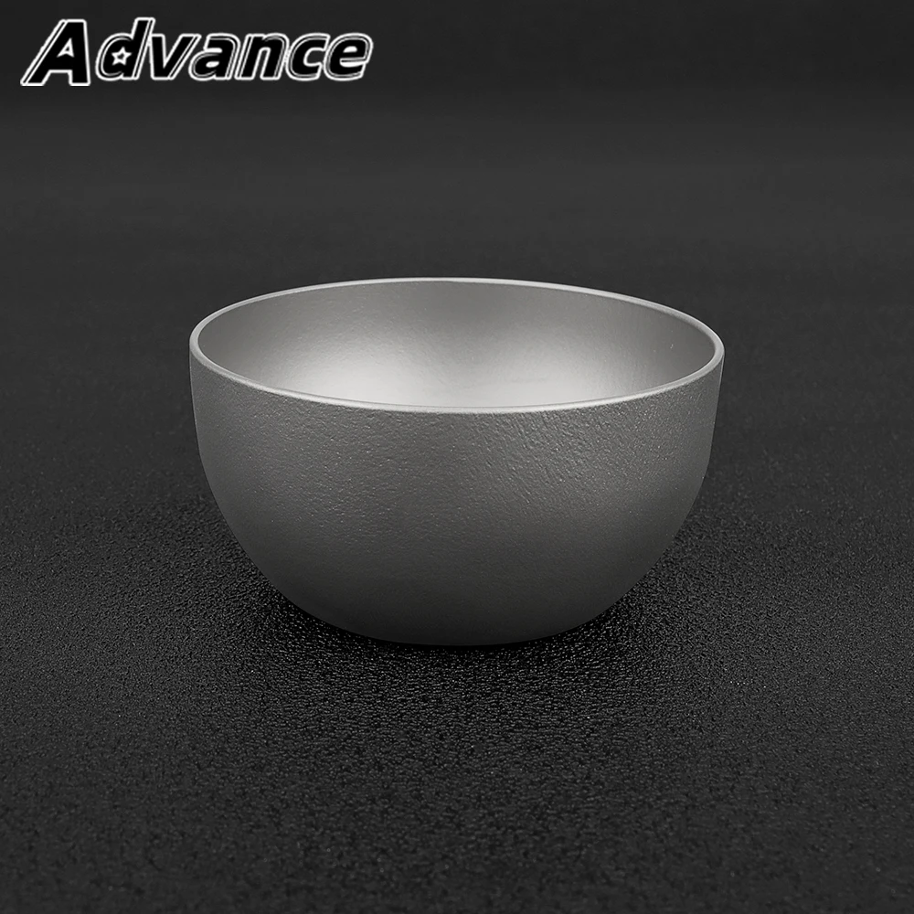 Titanium Double-Wall Bowl Small Double Layer Bowl for Adult Children Outdoor Camping Tableware 50ml 4