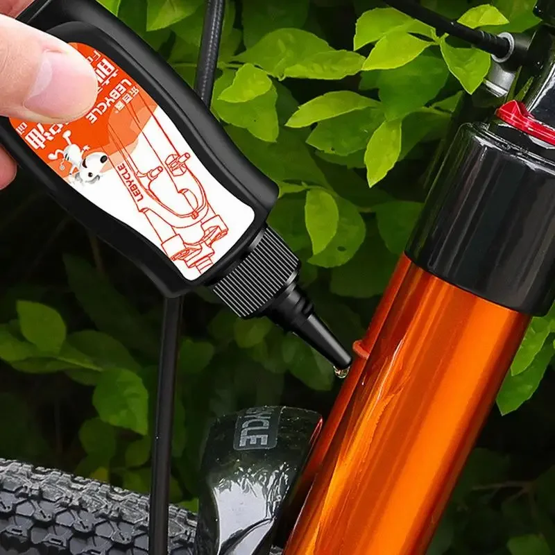 Mountain Bicycle Fork Shock Oil Lubricant Maintenance Non-volatile High Temperature Resistant ForkMaintenance Conditioner 1/2PCS