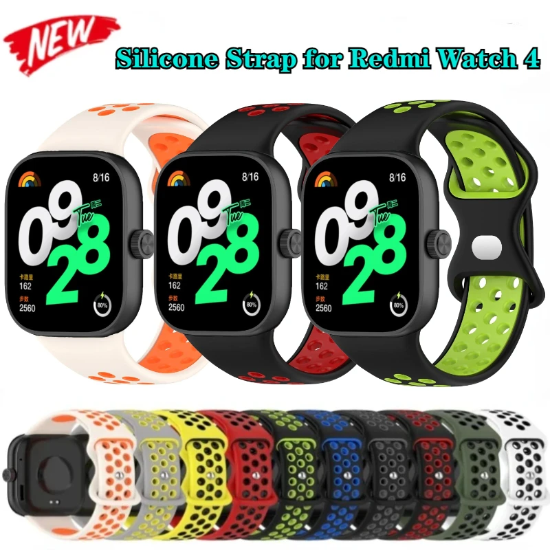 Breathable Silicone Sport Band Replacement Strap