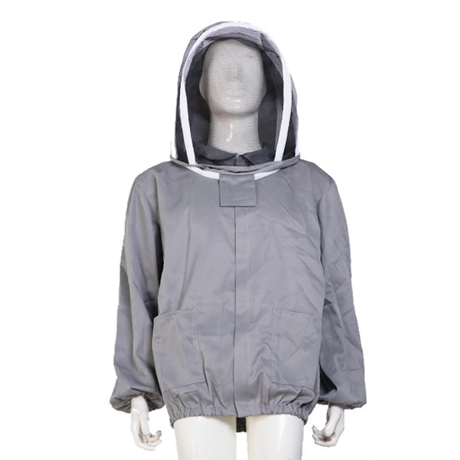 Beekeeping Jacket with Fencing Veil Breathable with Hat Equip