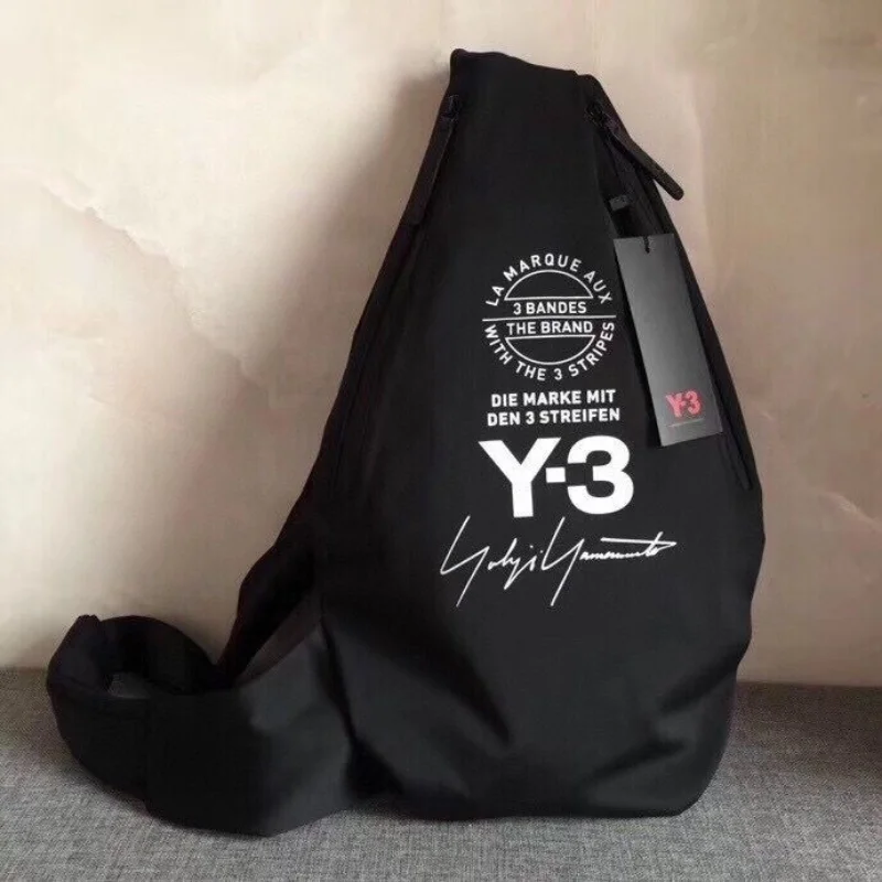 

Y3 Shouler Bag Fashion Btrand Signature Waterproof Yohji Yamamoto Travel Bag Black Samurai Chest Bag Crossbody Male Shoulder Bag