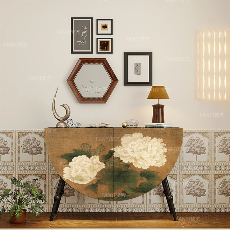 

Closed cabinet, household solid wood tealiving room, dining t, storage