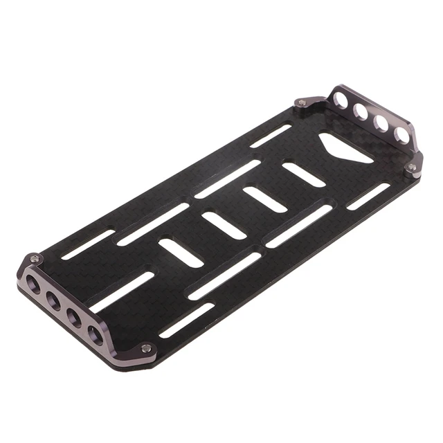For 1/10 Rc Crawler Car Axial Scx10 Battery Mounting Plate 6