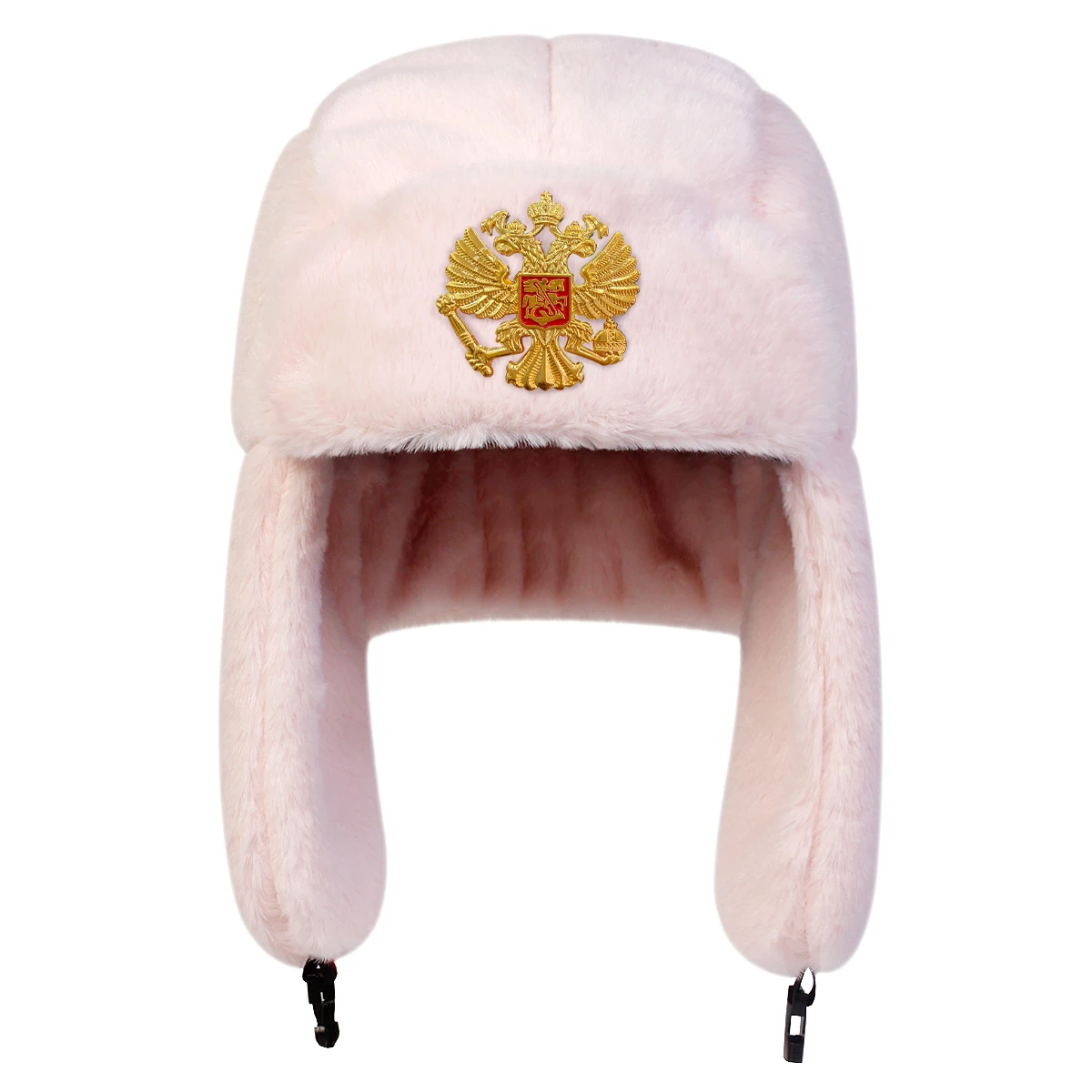 Unisex Double headed Eagle Label Lei Feng Hat Winter Earflap Hat Keep Warm Ski Bomber for Outdoor Riding Snow Activities winter hat,earflap hat