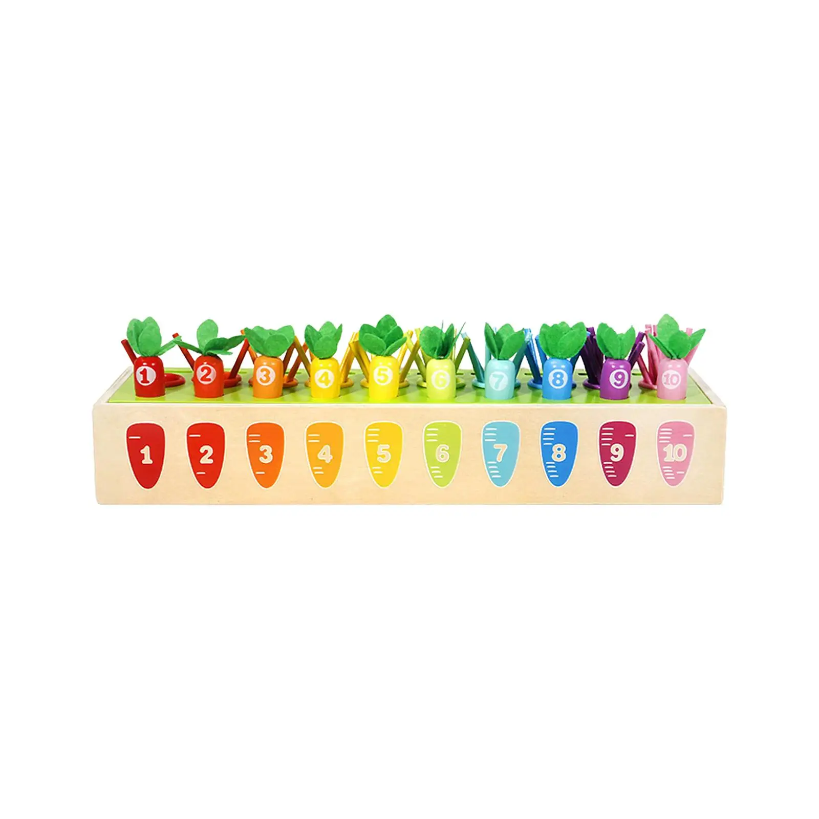 

Деревянная игрушка с сортировкой и подсчетом, Обучающие игрушки Монтессори для дошкольного обучения, математические игрушки для детей, Детский подарок