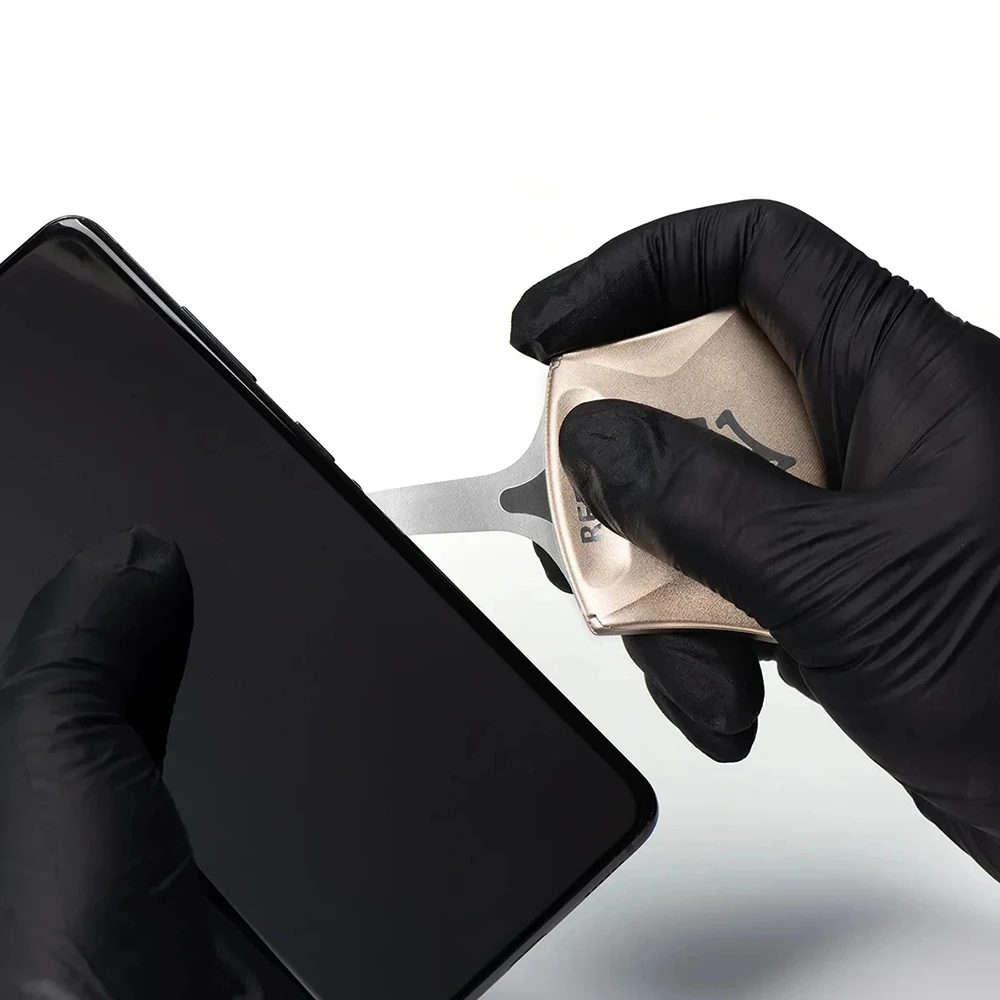 Refox RS70 CPU NAND 접착제 제거 블레이드 후면 유리 분해 도구 마더보드 BGA 칩 스크레이퍼 프라이 나이프 수리 도구