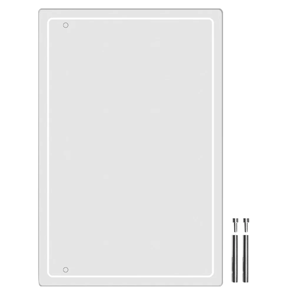 

Transparent Writing Board Notepads Office Acrylic Desktop Tabletop Writable Memo Magnetic