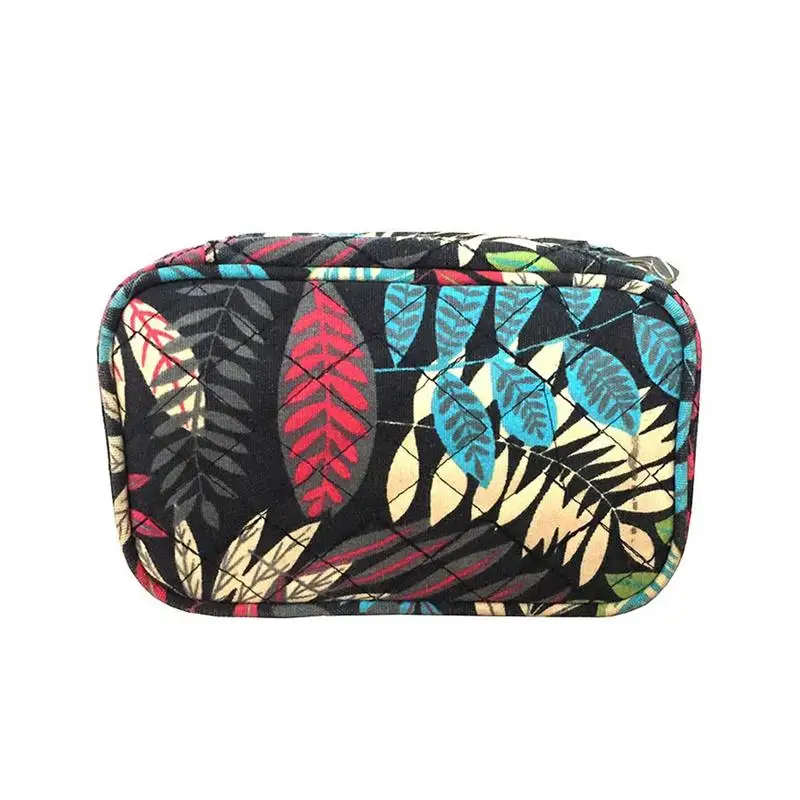 

Bottles Essential Oil Carrying Case Holds For 5ml 10ml 15ml Storage Bag Cotton Material Print Pattern SW