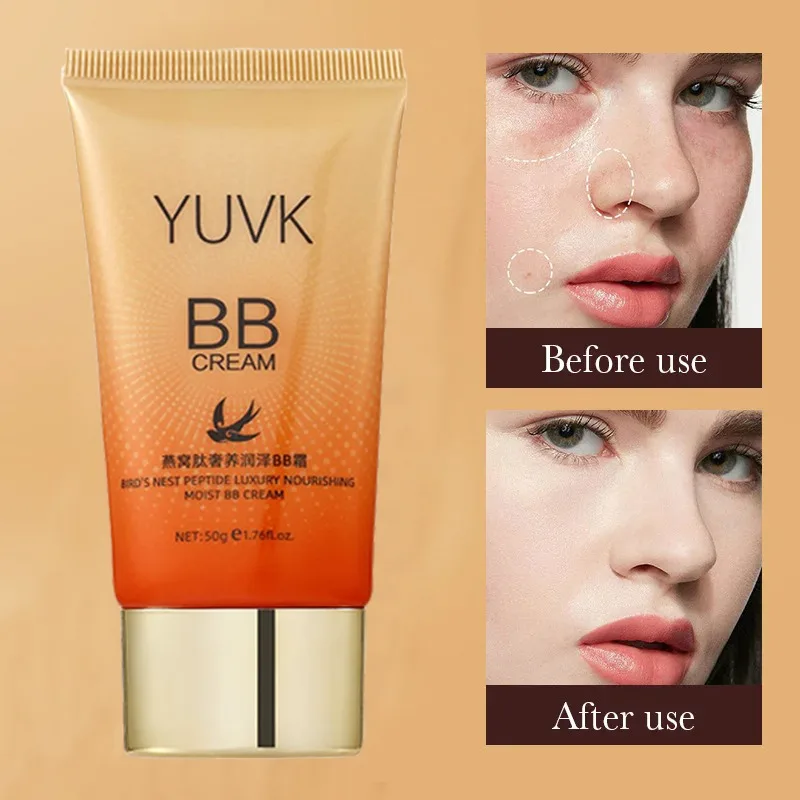 Oil-Control Matte BB Cream Liquid Foundation Waterproof Lasting Full Coverage Acne Spot Dark Circle Concealer Cream Face Makeup 2