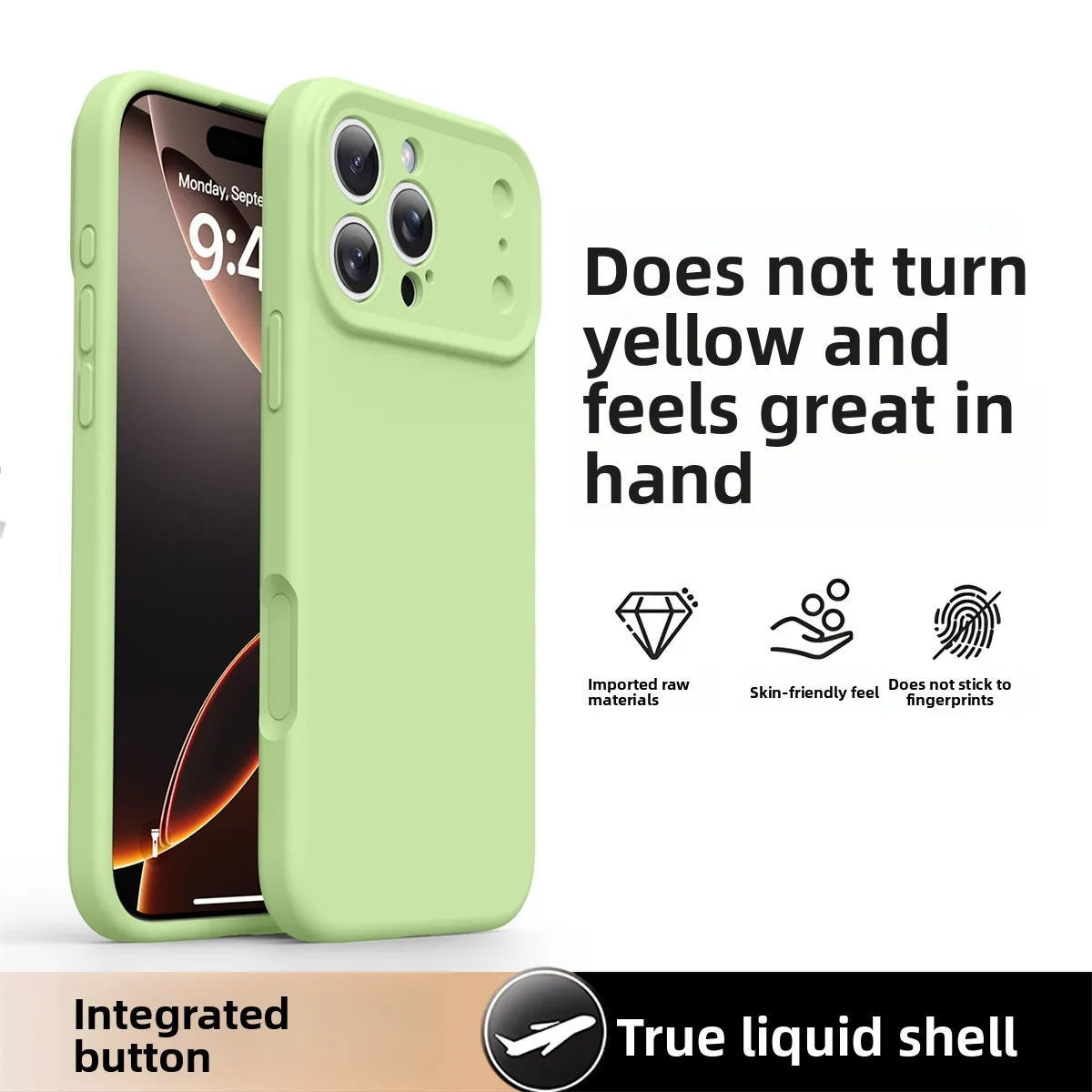 Premium Liquid Silicone Shockproof Phone Case - Soft Protective Cover