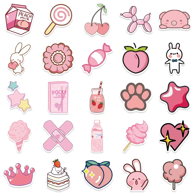 Roblox Pink Preppy Girl Sticker for Sale by MaryAnd1