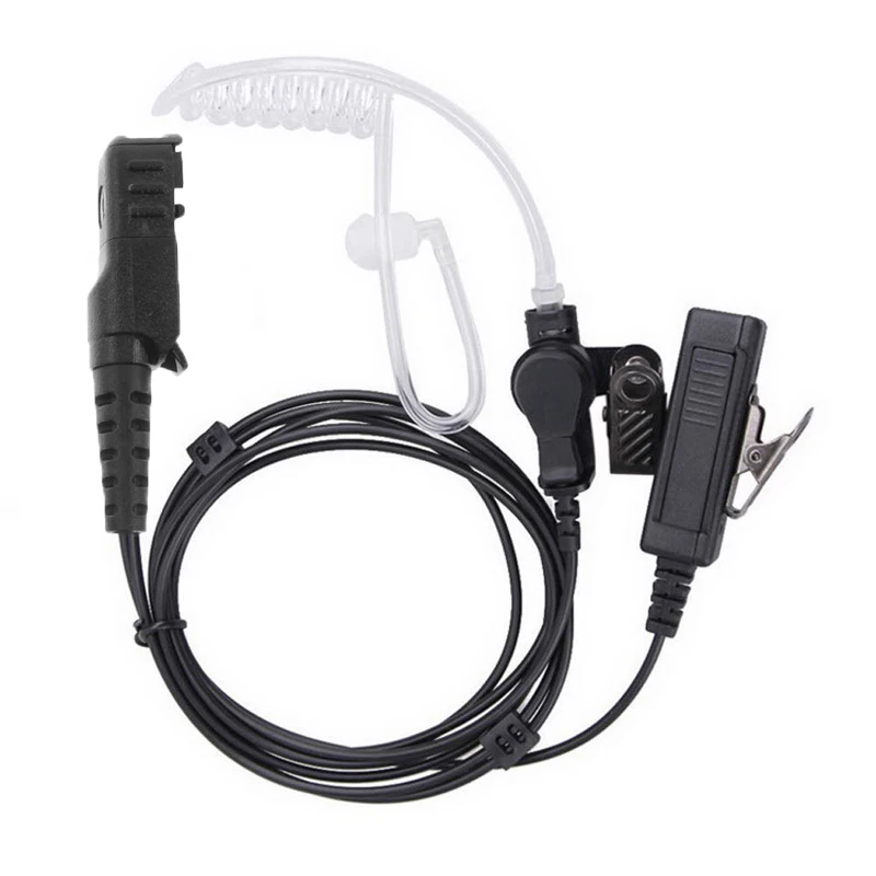 Walkie Talkie Acoustic Tube Earpiece Surveillance Kit Headset For Motorola DP2400 DP2600 XPR3300 XPR3500 XIR P6620 XIR P6600