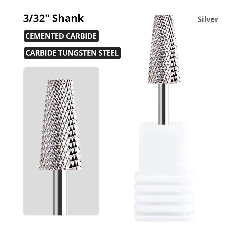 Multi-Function Titanium Grinding Head, Tungsten Steel Nail Drill Bit