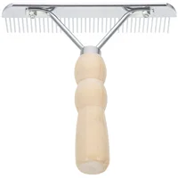 Deshedding Tool Metal Comb Horse Hair Comb Horse Dematting Brush Hair Cleaning Comb Cleaning Brush Cleaning Dog Rake Accessory 1