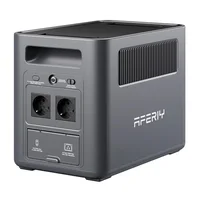Station d'alimentation portable AFERIY P180, générateur solaire 1800W, batterie Lifepo4 1024Wh, camping en plein air, station d'alimentation mobile 3
