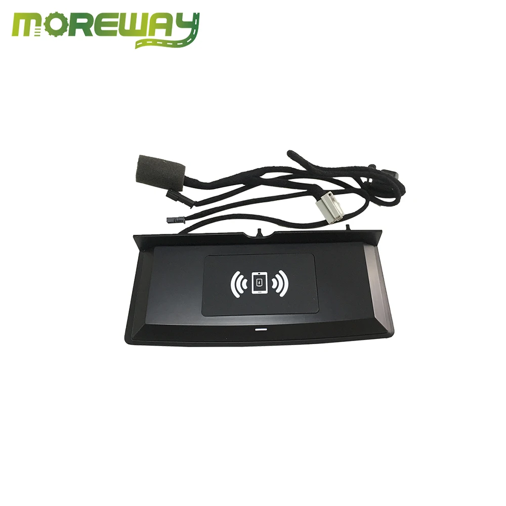 

10W QI wireless power charger for Range Rover Sport 2014 2018 center console charging adapter for xiami 10 fast charge plate