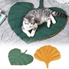 All-Season Leaf Pet Bed Durable Chew-Proof Mat for Dogs Cats Non-Slip Comfortable Sleeping Pad for Year-Round Use