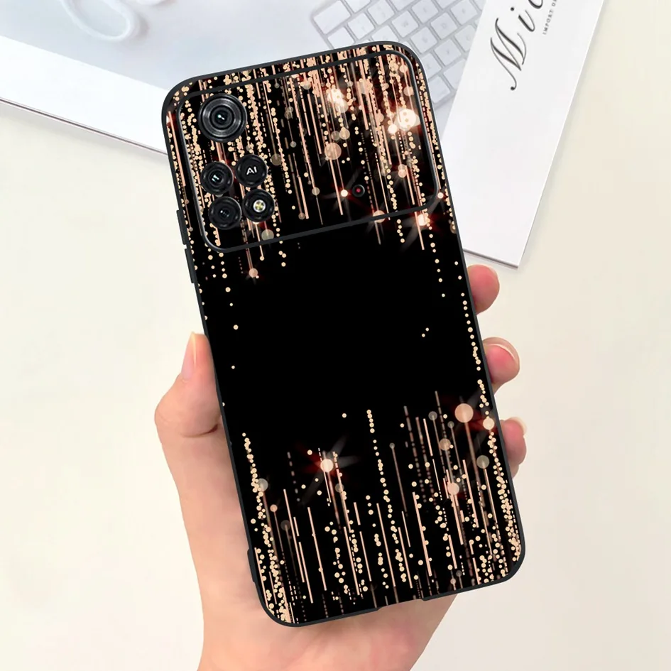 Fashionable Shockproof Silicone Soft TPU Back Cover - Artistic Design Case with Bumper Protection