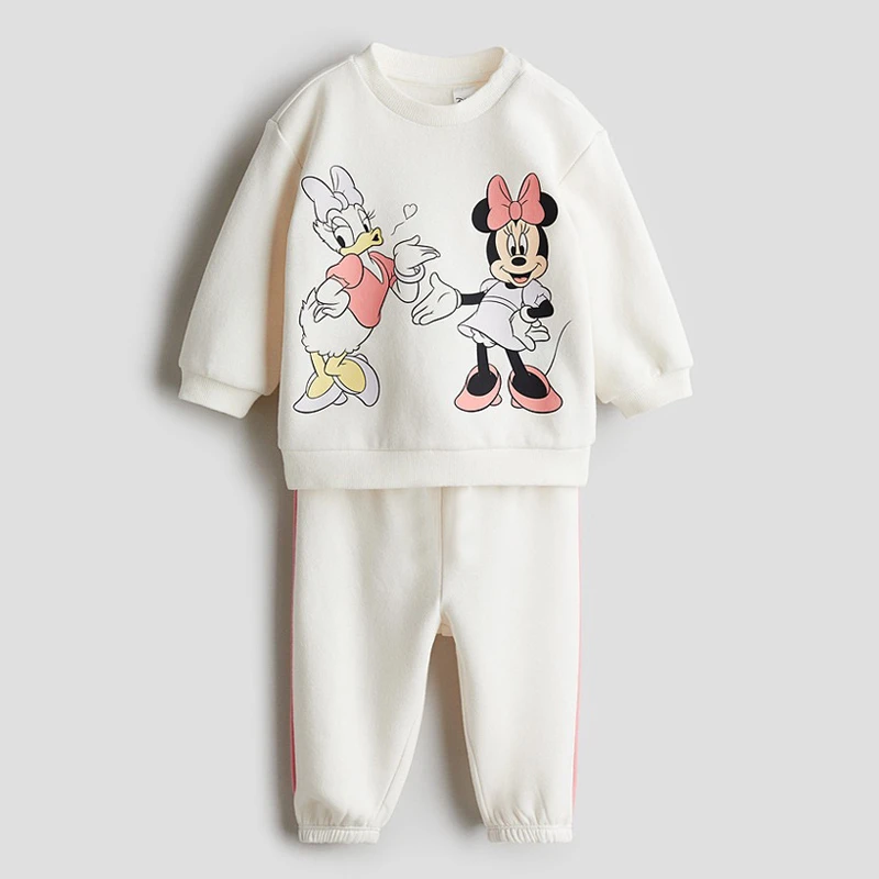 Boys Autumn New Long Sleeve Outfits Cartoon Tops+Sweatpants Two Piece Set Outer Wear Children Casual Hoodies Pants Tracksuits 4