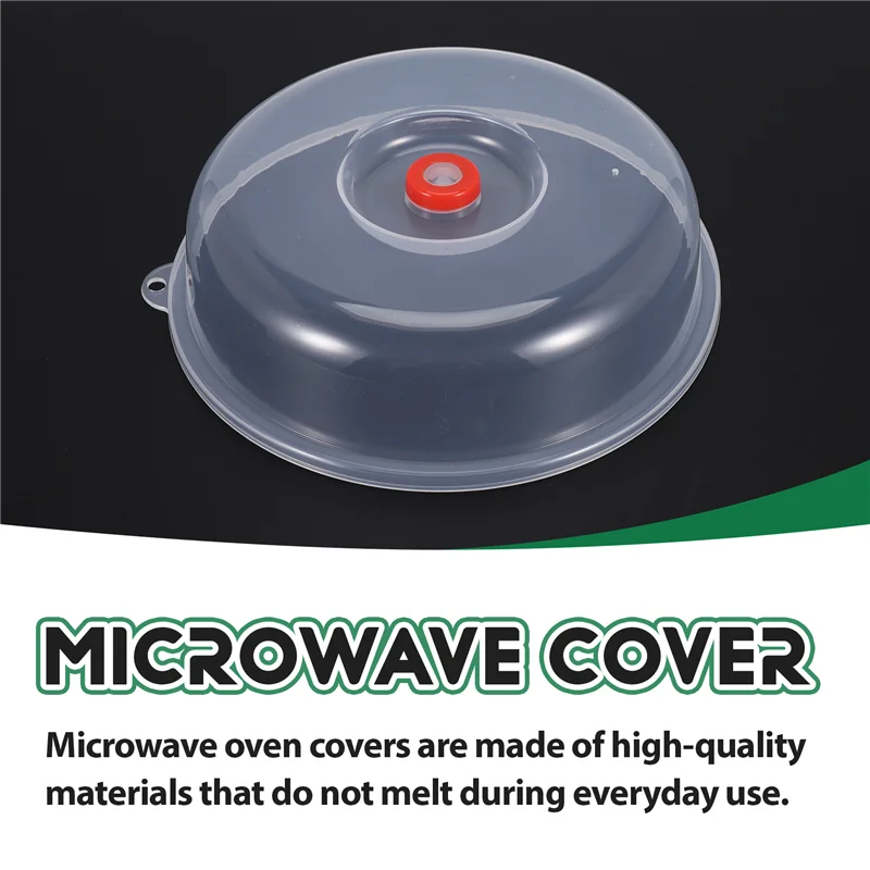 Kitchen Fresh-Keeping Cover Microwave Anti-Splashing Oil Heating Dish Cover Plastic Fresh-Keeping