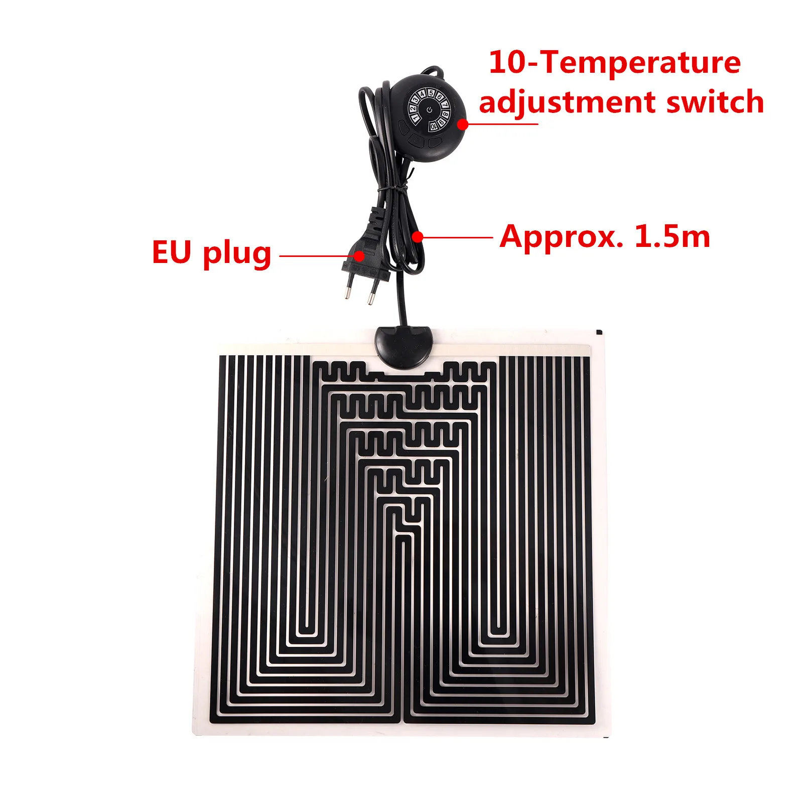 Adjustable Waterproof Heating Pad for Plants and Terrariums