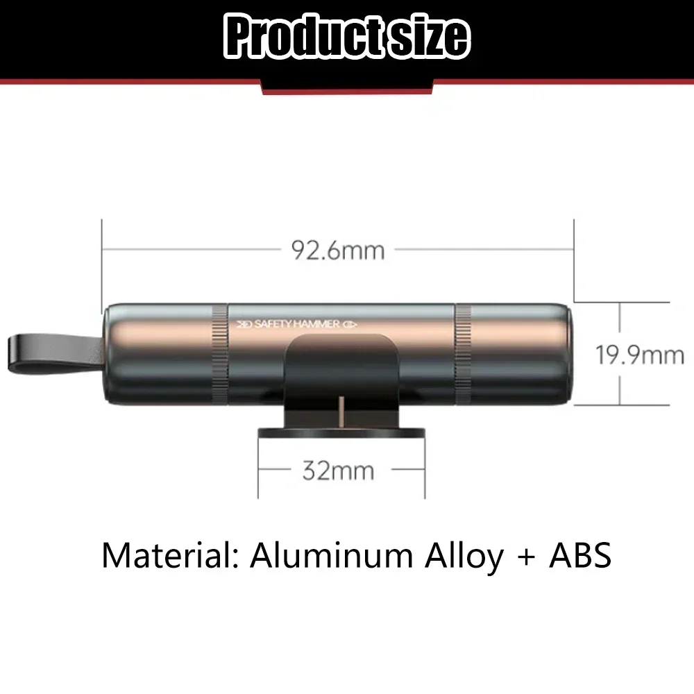 2-in-1 Safety Escape Hammer 4