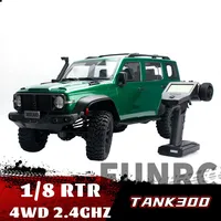 KM TRACTION TANK300 Competitive Edition RTR 2.4GHz 1/8 RC Simulation Electric Remote Control Model Car Crawler Adult Kids Toys 1