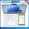 15.6-inch IPS 2K four-sided narrow screen 7-inch IPS Touch screen Dual-screen Laptop Intel N100  256GB 4 Core 4 Thread 3.4GHz 1