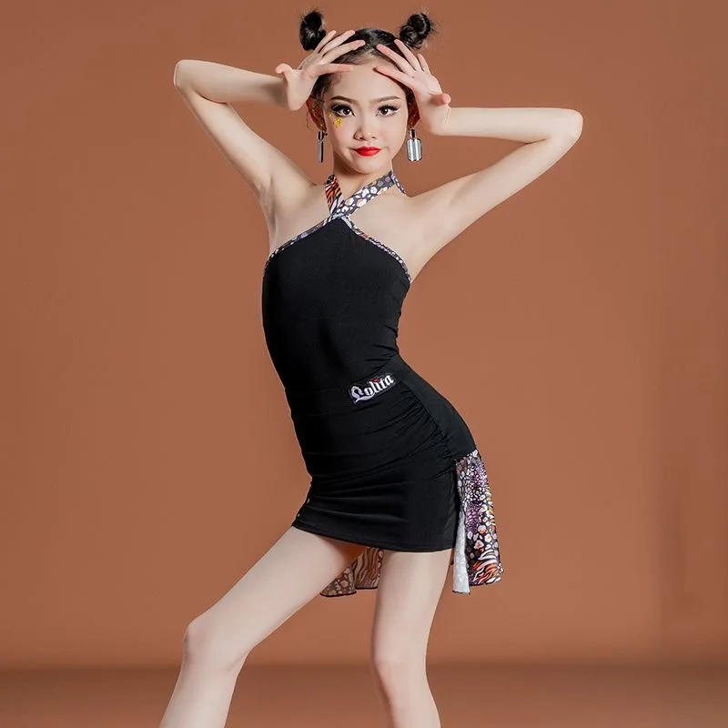 

Одежда для латиноамериканских девушек женский танцевальный Боди Юбка для латиноамериканских танцев женский черный танцевальный костюм платья для профессиональных латиноамериканских танцев