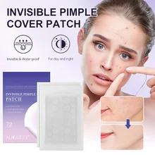 

72pcs Acne Pimple Patch Invisible Acne Stickers Soothe Skin Pimple Remover Treatment Patch Skin Care Facial Cream for Woman 2022