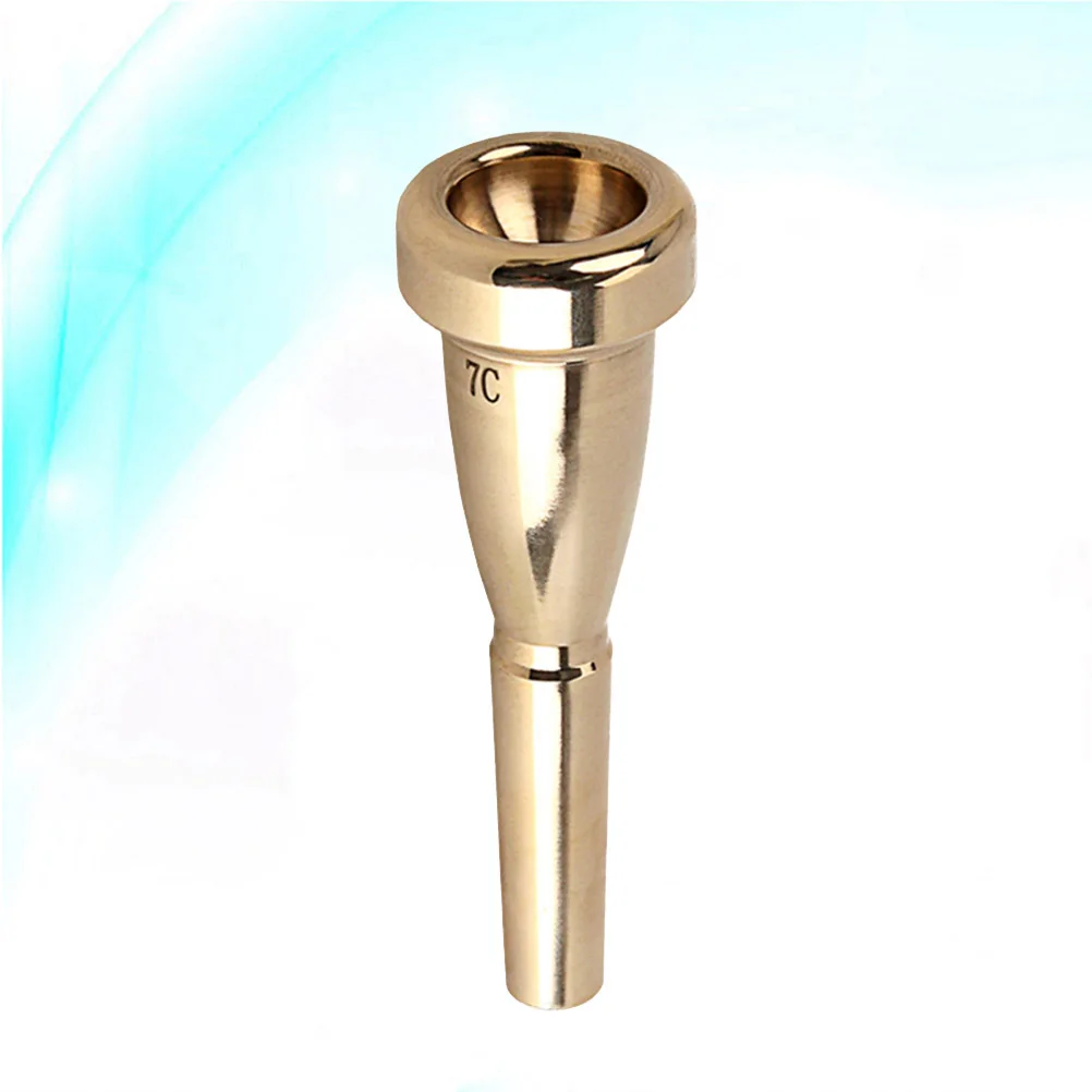 

Gold Plated Bullet Shape Trumpet Accessories Component Violin
