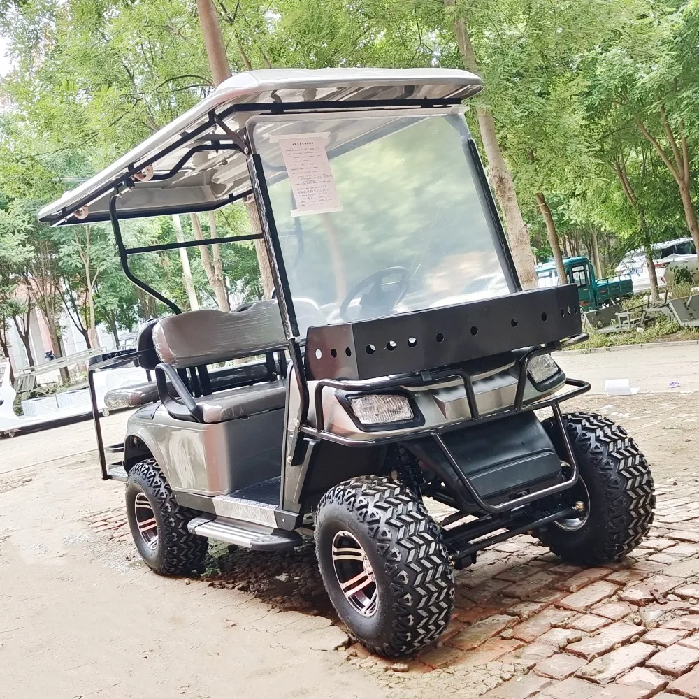 

Новое поступление, стиль, 4 кВт/5 кВт, Клубная тележка с моторным сиденьем, электрическая машинка для гольфа и охоты с CE