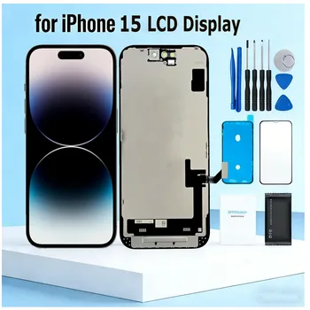 Display LCD InCell A3090 A2846 A3089 A3092 per iPhone 15, Schermo Touch con Digitalizzatore, Assemblaggio Sostitutivo LCD per iPhone 15