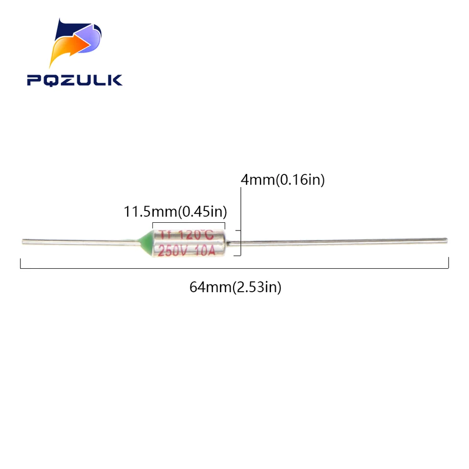 thumbnail image 2 of BIRGI 5PCS TF Thermal Fuse RY 10A 250V Temperature RY-142C 2 of 12