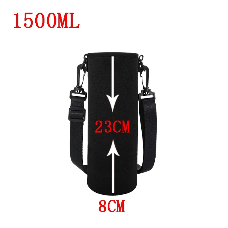 Insulated Neoprene Sports Water Bottle Holder Sleeve
