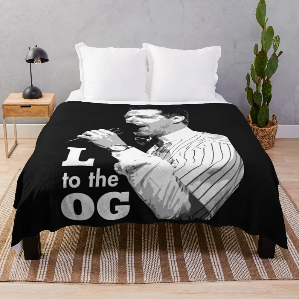 

L to the OG - Succession Throw Blanket Luxury Brand Blanket Blankets Sofas Of Decoration Sleeping Bag Blanket