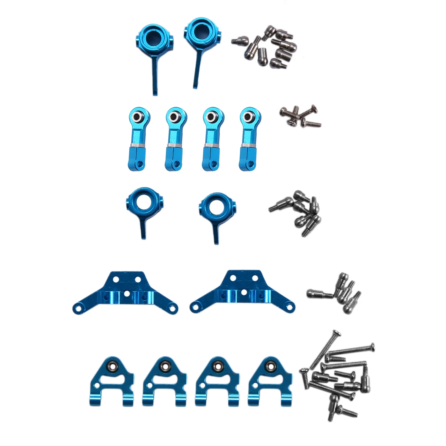

Metal Full Set Upgrade Parts for Wltoys 1/28 P929 P939 K979 K989 K999 K969 Rc Car Parts,Blue