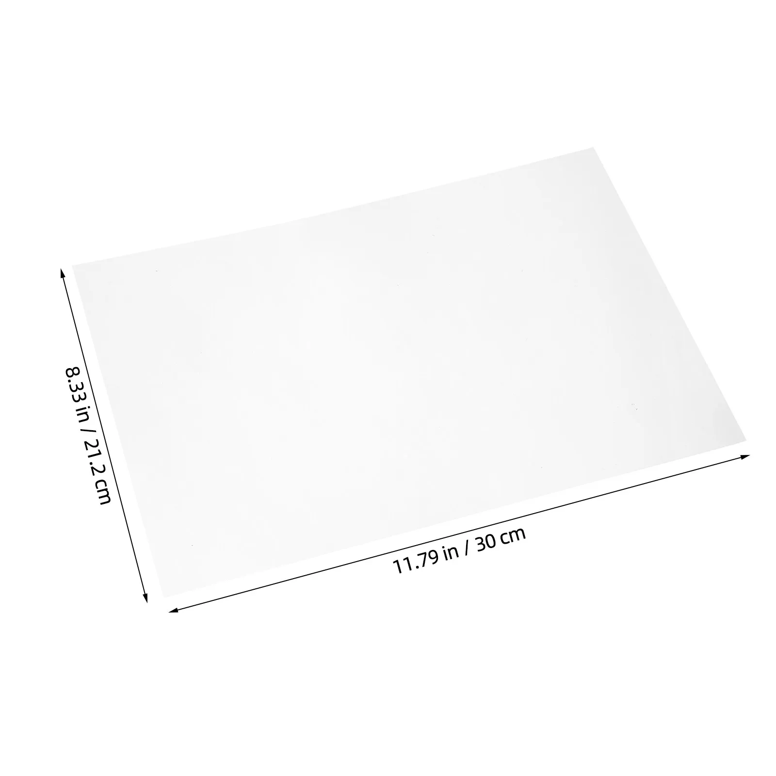 100Pcs 투명 A4 바인딩 커버 투명 플라스틱 시트 스크래치 방지 보고서 보호 사무실 프리젠 테이션 문서