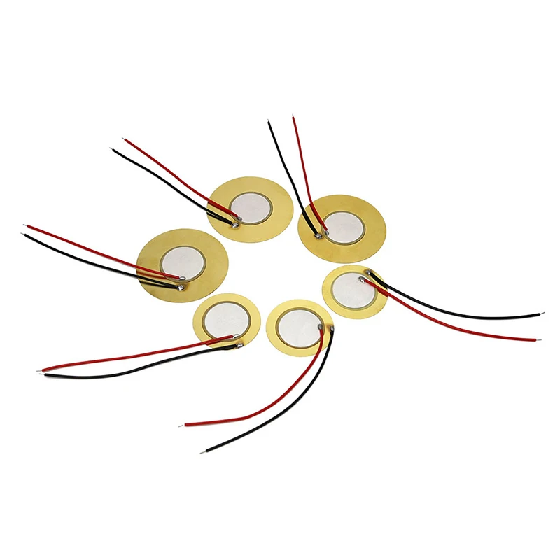 10 Pcs Assorted Piezoelectric Ceramic Sounder Sensor Set
