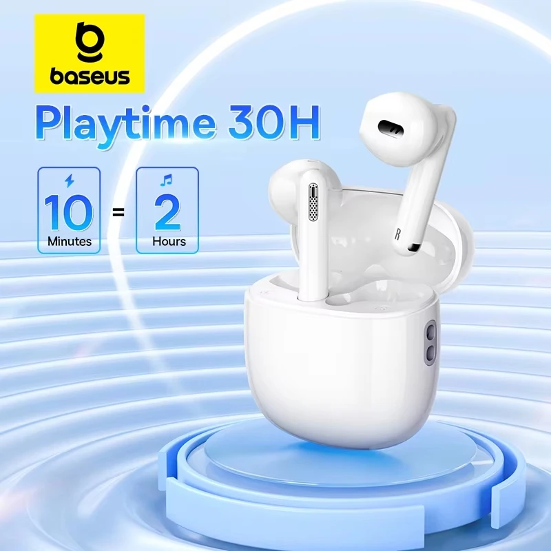 Baseus WX5 Prawdziwie bezprzewodowe słuchawki Bluetooth 5.3 0.06' Słuchawki TWS o niskim opóźnieniu 4-mikrofonowe słuchawki douszne ENC do rozmów 30-godzinna bateria - AliExpress 44